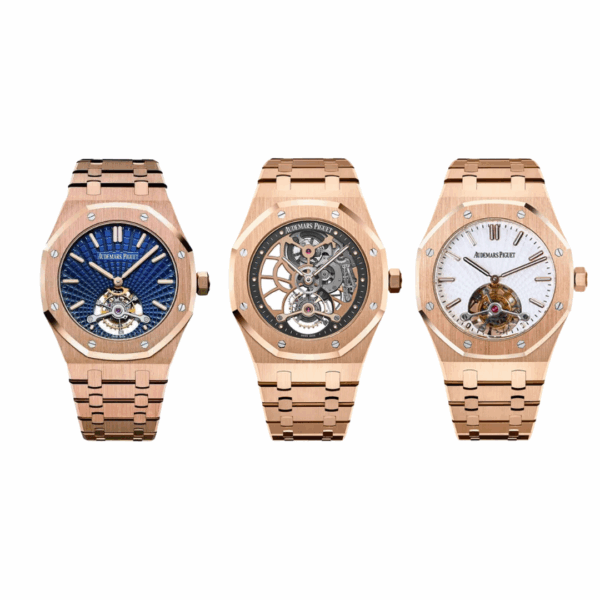 Combo di 3 orologi Audemars Piguet Royal Oak Tourbillon - Edizione 1